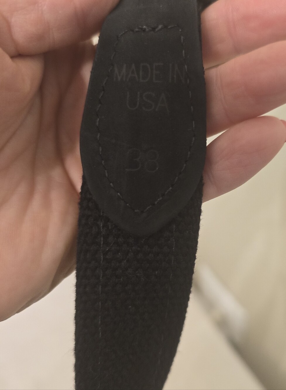 Zep-Pro Black Ribbon University Of Georgia Belt Size 38- New Without Tags - Picture 2 of 4